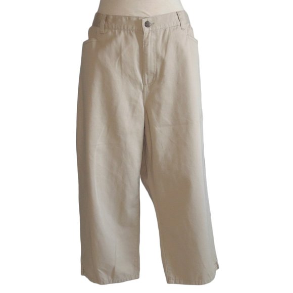 Lauren Ralph Lauren Pants - Lauren 18W Khaki Capri Pants